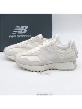 NEW Women's New Balance 327 Suede Sneakers WS327LCB Sea Salt